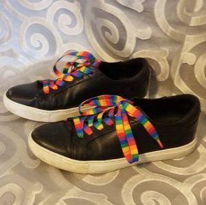 Kenneth cole kam pride black tennis shoes